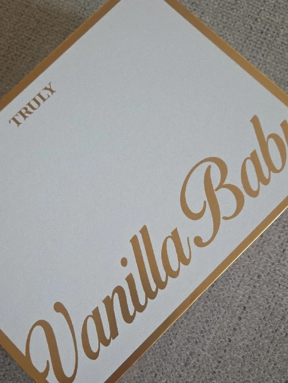 TRULY Vanilla Baby Gift Trio